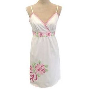 Lilly Pulitzer White Rose Dress (Vintage) 🎀